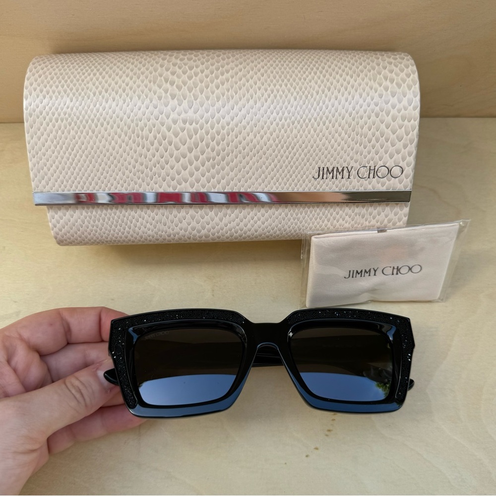 NEW Jimmy Choo Black Sunglasses